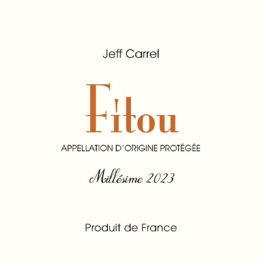 la bette vin Rouge by Jeff Carrel Etiquette