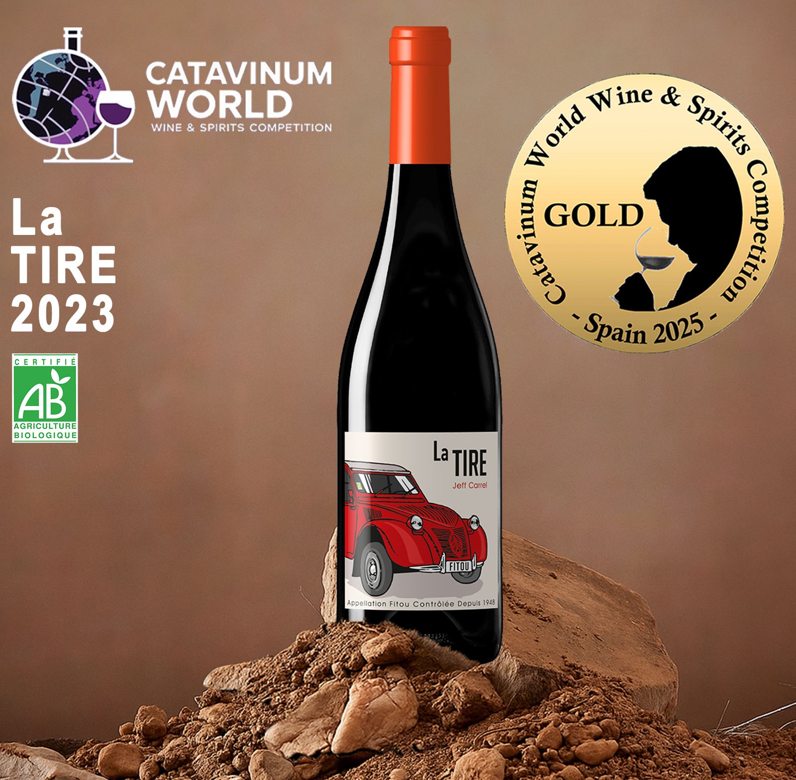 CATAVINUM WORLD WINE & SPIRITS COMPETITION 2025 MEDAILLE D OR