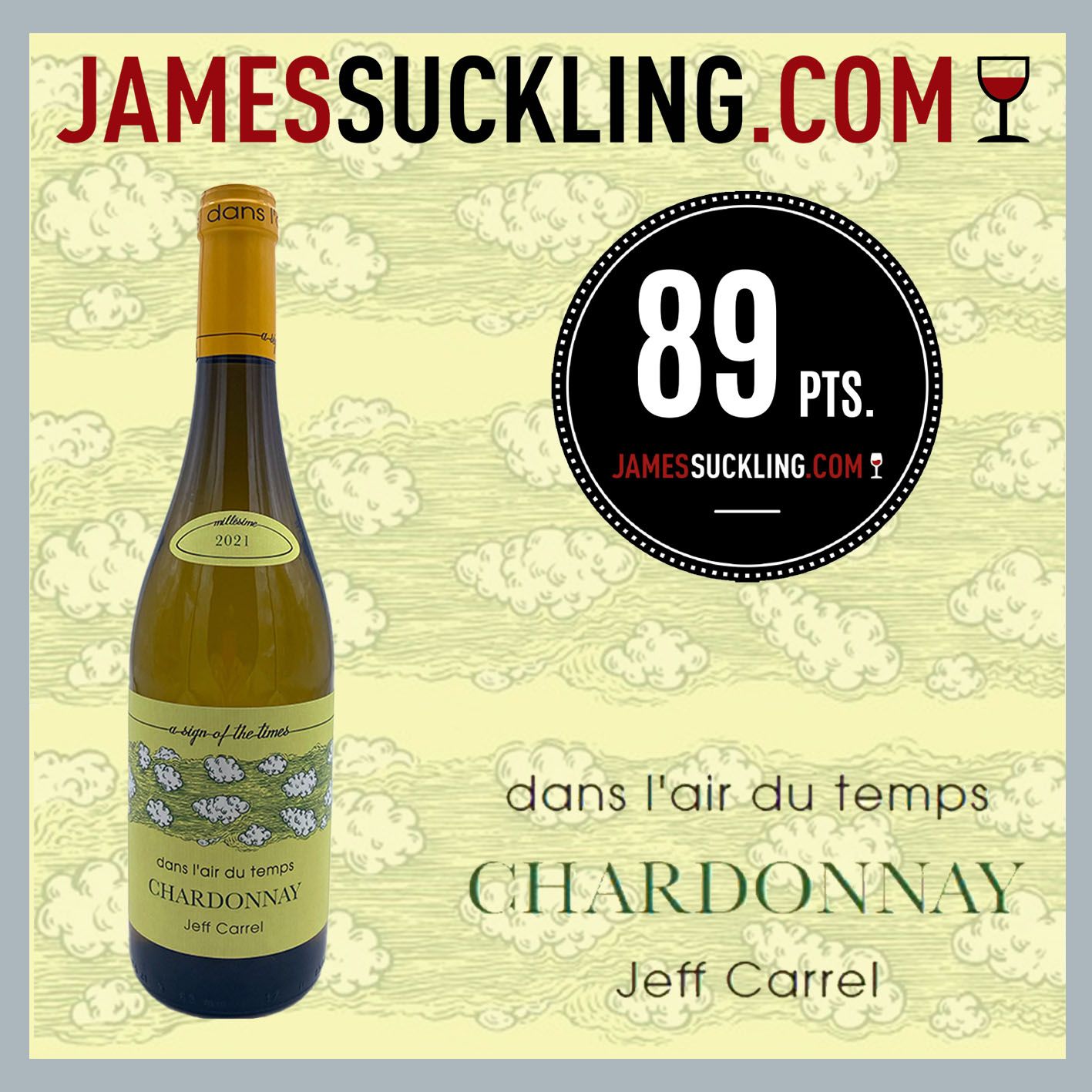 JAMES SUCKLING Air du temps Chardonnay 