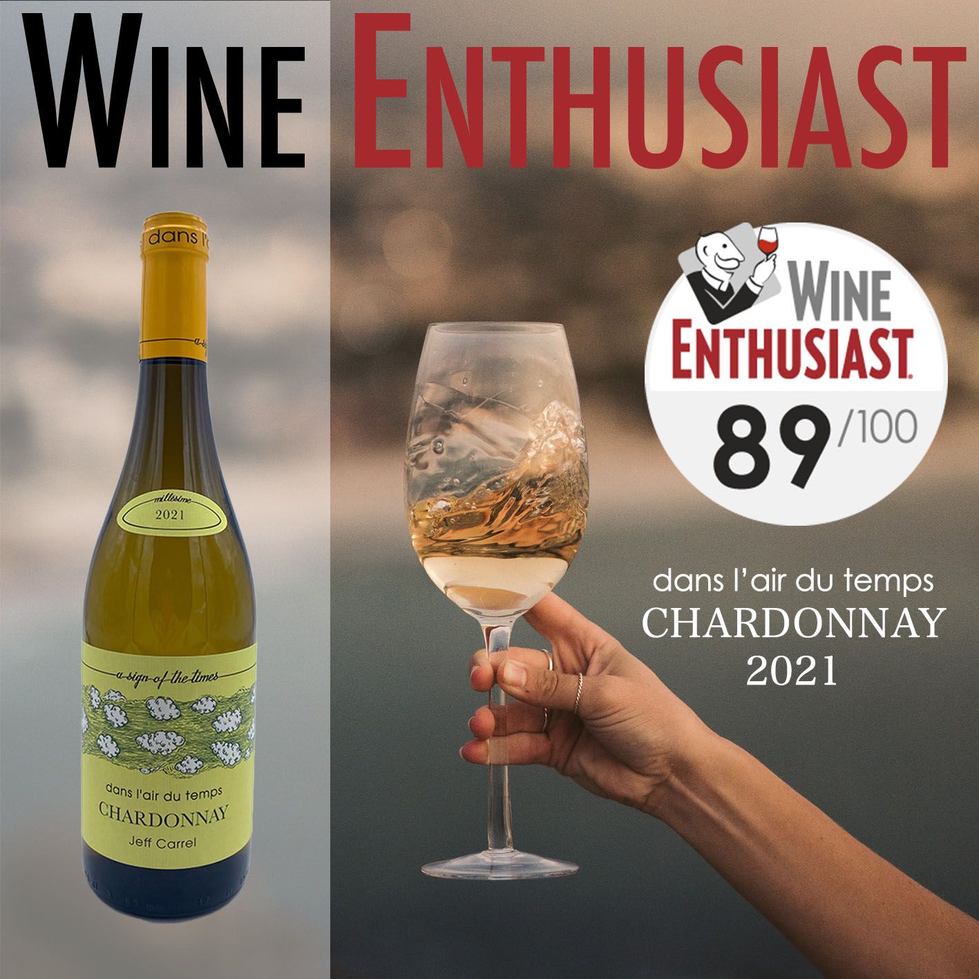 Air du temps Chardonnay WINE ENTHUSIAST