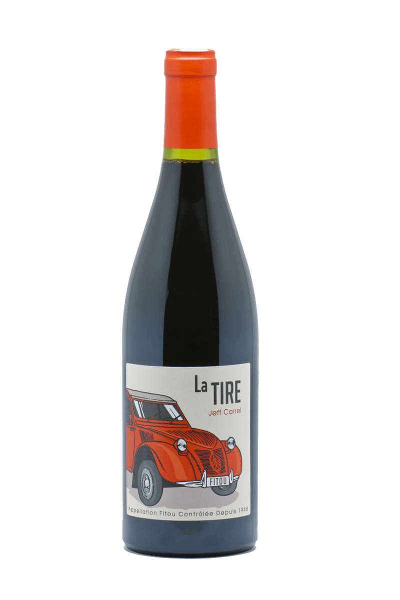 Bouteille La Tire by jeff carrel vin rouge