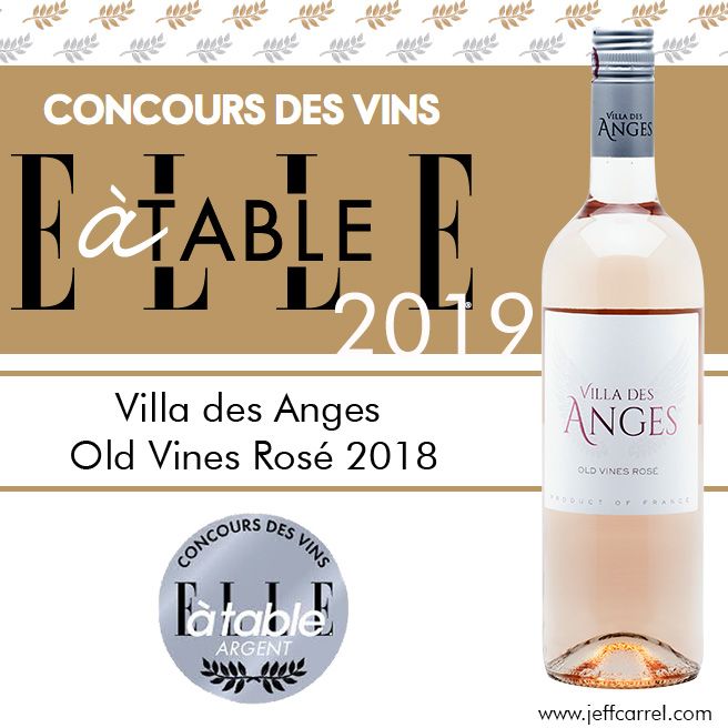 Villa des Anges Rosé Elle à table 2019